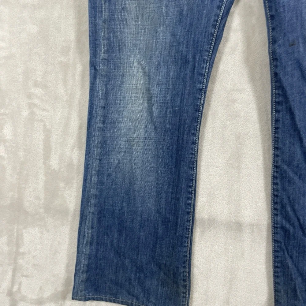 G-Star Raw Blue Jeans Core Custom Mens 32x30 Y2K VTG Distressed Stash Pocket